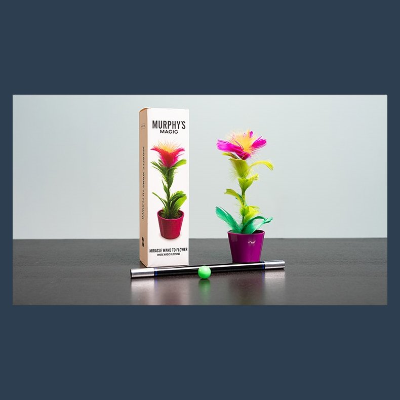 Miracle Wand to Flower by Murphy's Magic