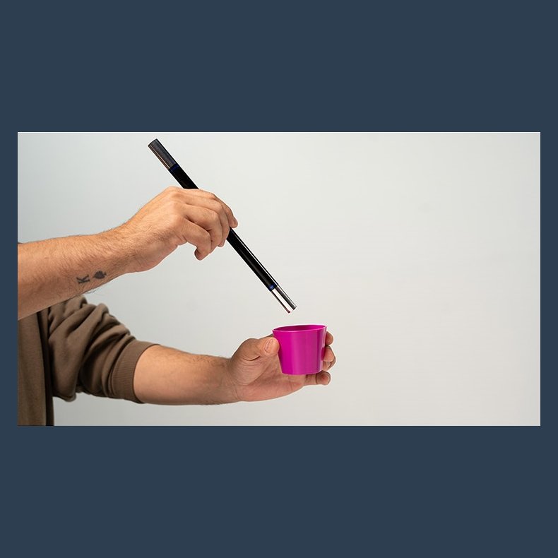Miracle Wand to Flower by Murphy's Magic