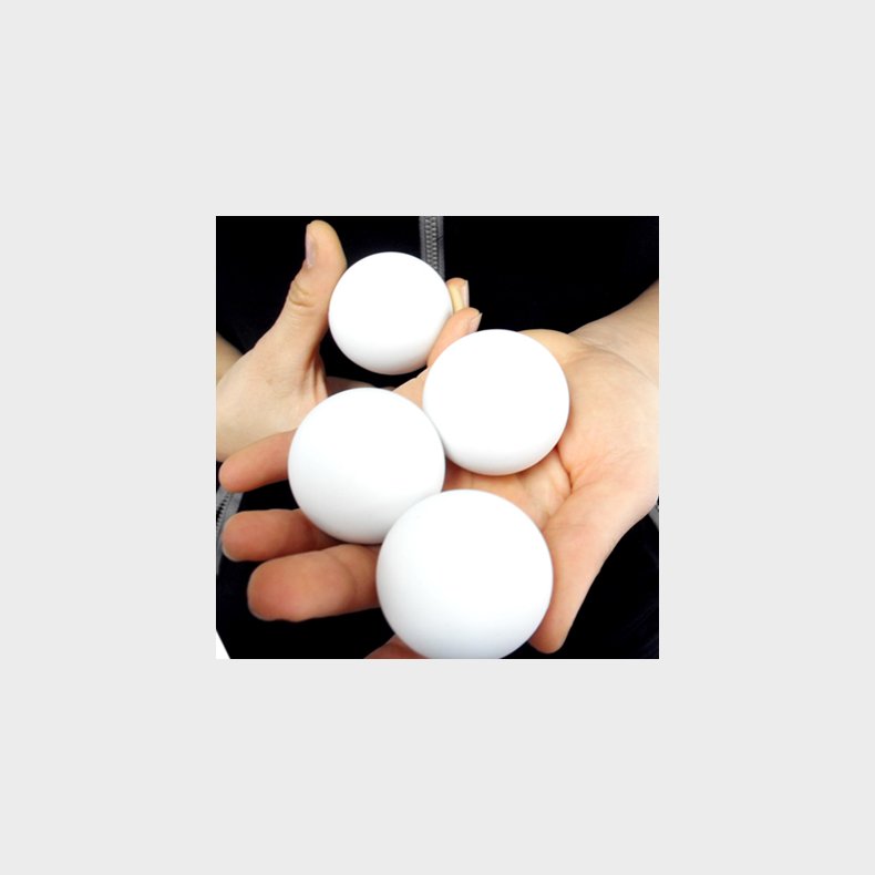 JL Lukas Ball by JL (WHITE, 3 Balls and Shell)