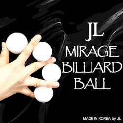 JL Lukas Ball by JL (WHITE, 3 Balls and Shell)