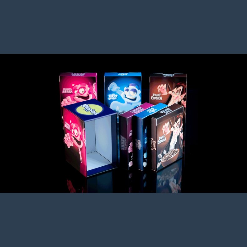 Monster Cereals � 55-�rs jubil�um, 3 �skers s�t V2