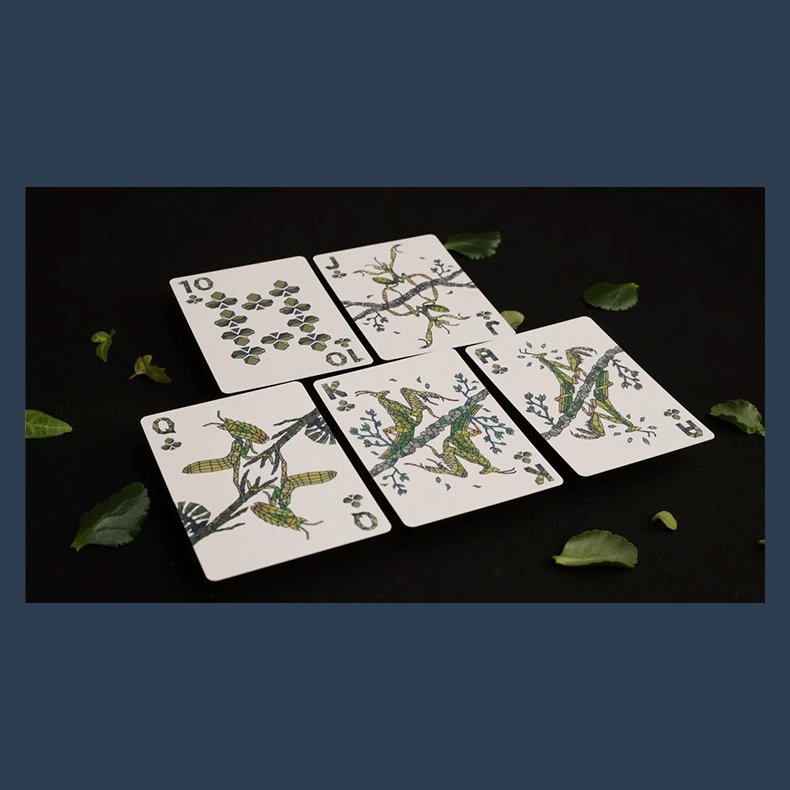 Mosaic Mantis Playing Cards