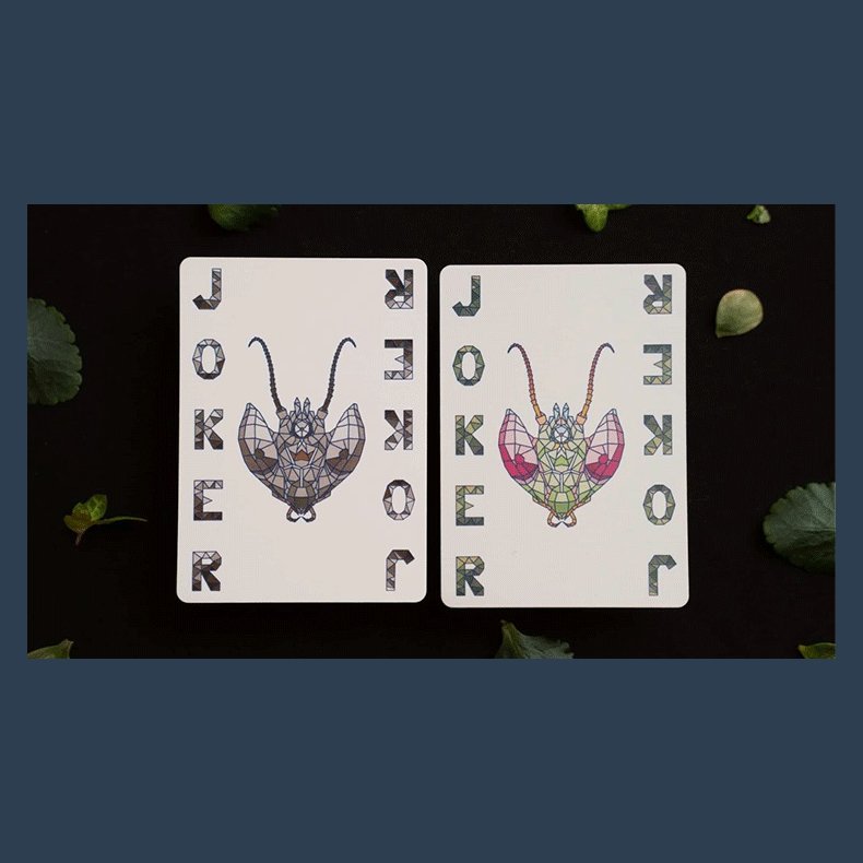Mosaic Mantis Playing Cards