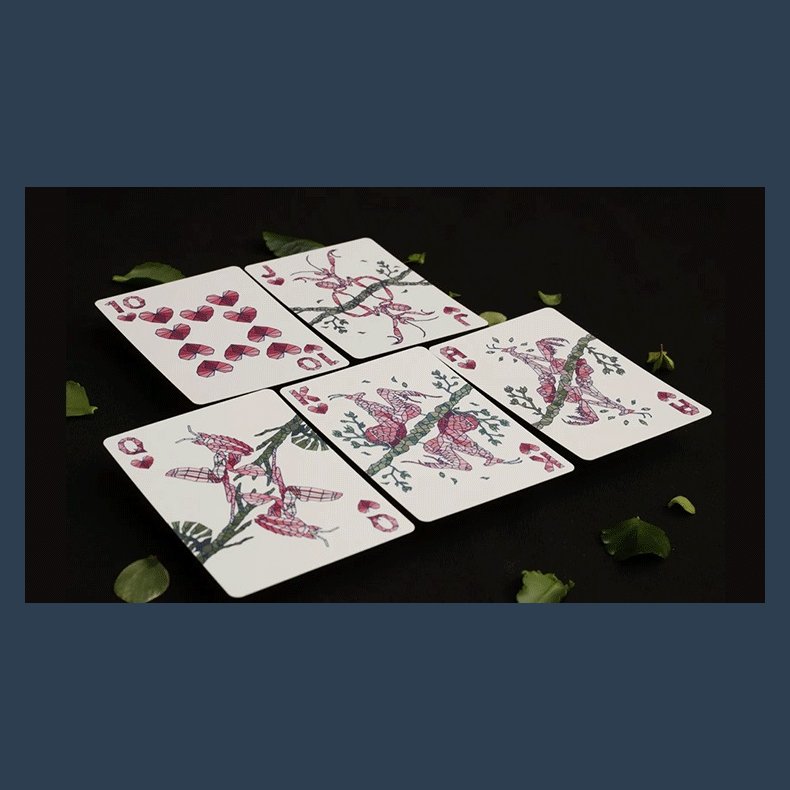 Mosaic Mantis Playing Cards