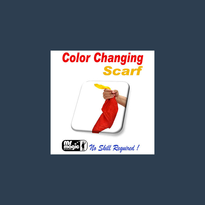 Color Changing Silk Scarf by Mr. Magic