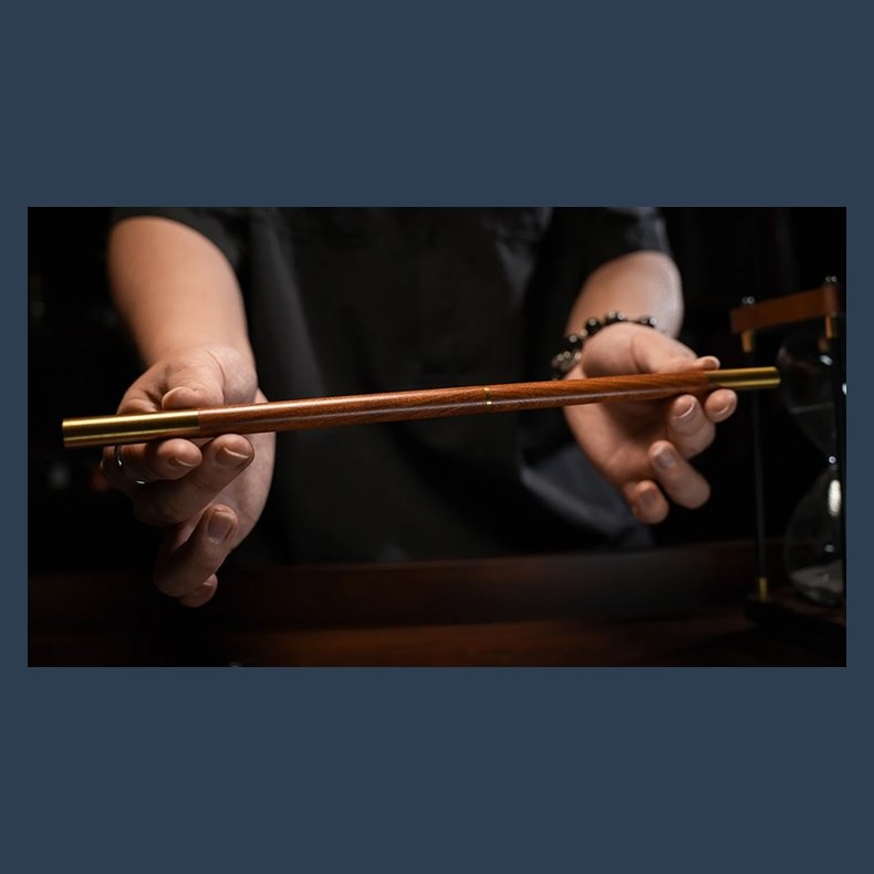 New Folding Wand by TCC Presents (Red Sandlewood)