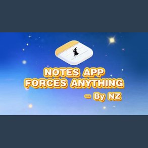 Notes App Forces Anything by Richard Zeng