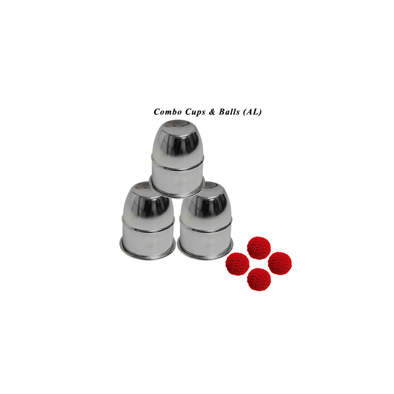 Combo Cups &amp; Balls (AL) by Premium magic