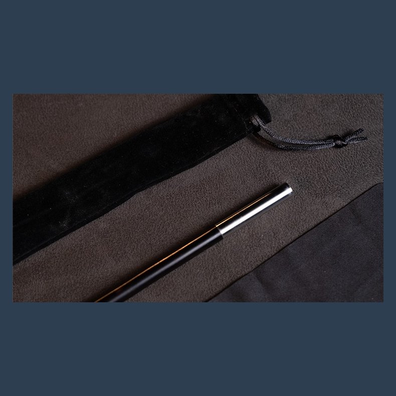 Professional's Magic Wand (Ebony/Silver Tip) by Murphy's Magic