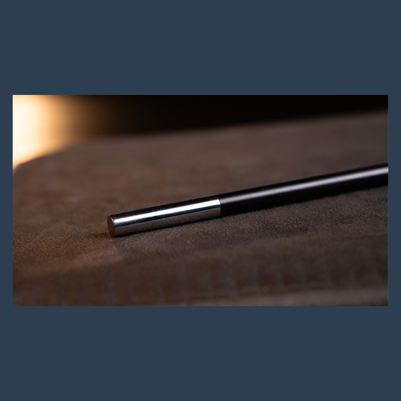 Professional's Magic Wand (Ebony/Silver Tip) by Murphy's Magic