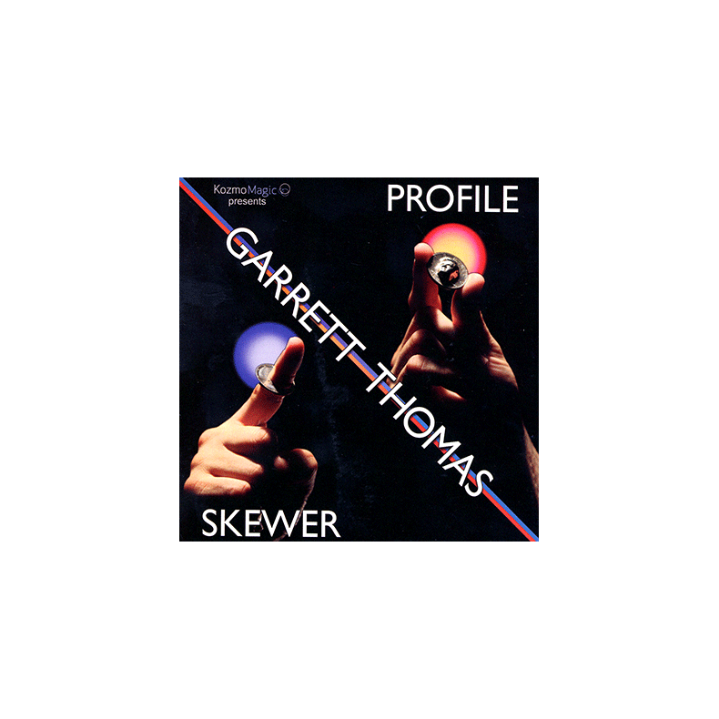 Profile Skewer (DVD and Gimmick) by Garrett Thomas and Kozmomagic