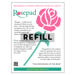 The Rose Pad REFILL by Martin Lewis