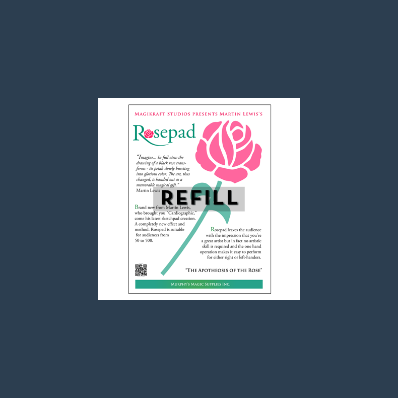 The Rose Pad REFILL by Martin Lewis