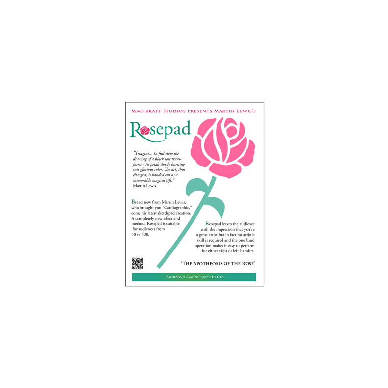 The Rose Pad (complete kit) by Martin Lewis