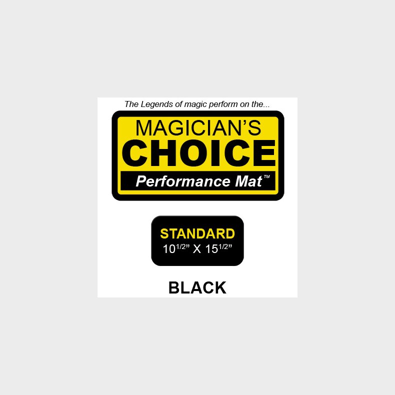 Standard Close-Up Mat (BLACK - 10.5x15.5) by Ronjo