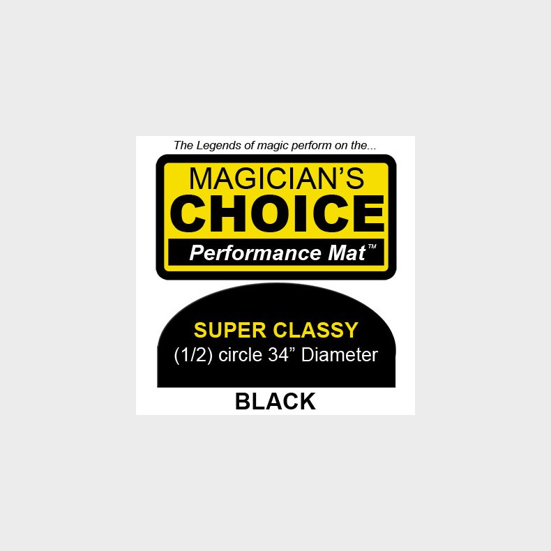 Super Classy Close-Up Mat (BLACK, 34 inch) by Ronjo
