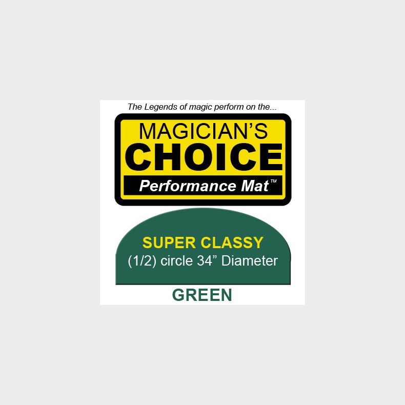 Super Classy Close-Up Mat (GREEN - 34 inch) by Ronjo