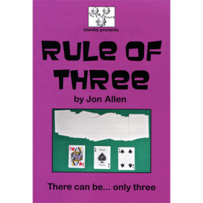 Rule of Three by Jon Allen