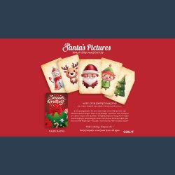 Santa's Pictures (Close Up)