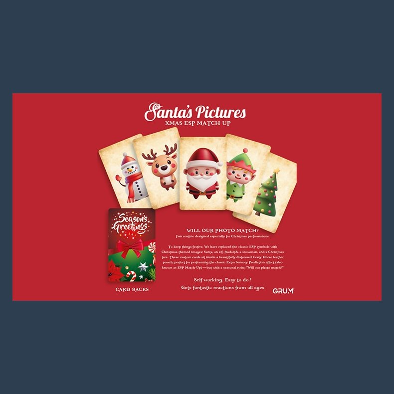 Santa's Pictures (Close Up)