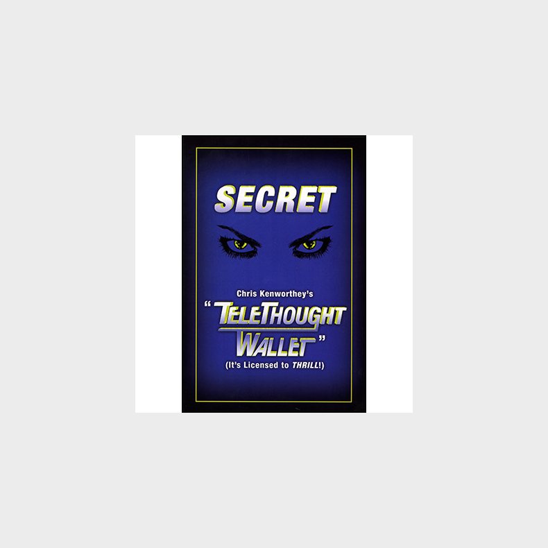 Telethought Wallet (Original) by Chris Kenworthey