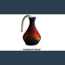 The American Prayer Vase Genie Bottle RAINBOW PRISM by Big Guy's Magic