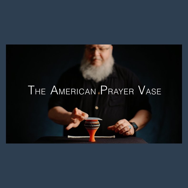 The American Prayer Vase Genie Bottle RAINBOW PRISM by Big Guy's Magic