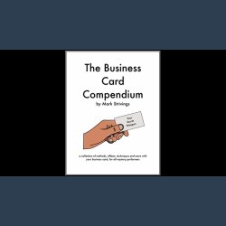 The Business Card Compendium by Mark Strivings