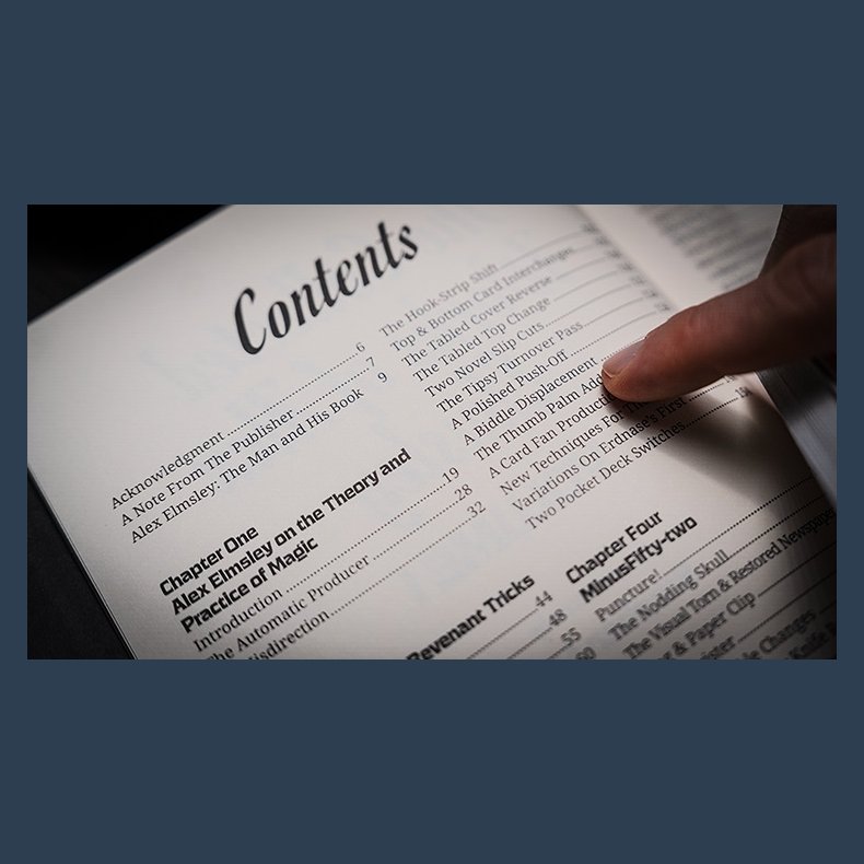 The Collected Works of Alex Elmsley Vol 1