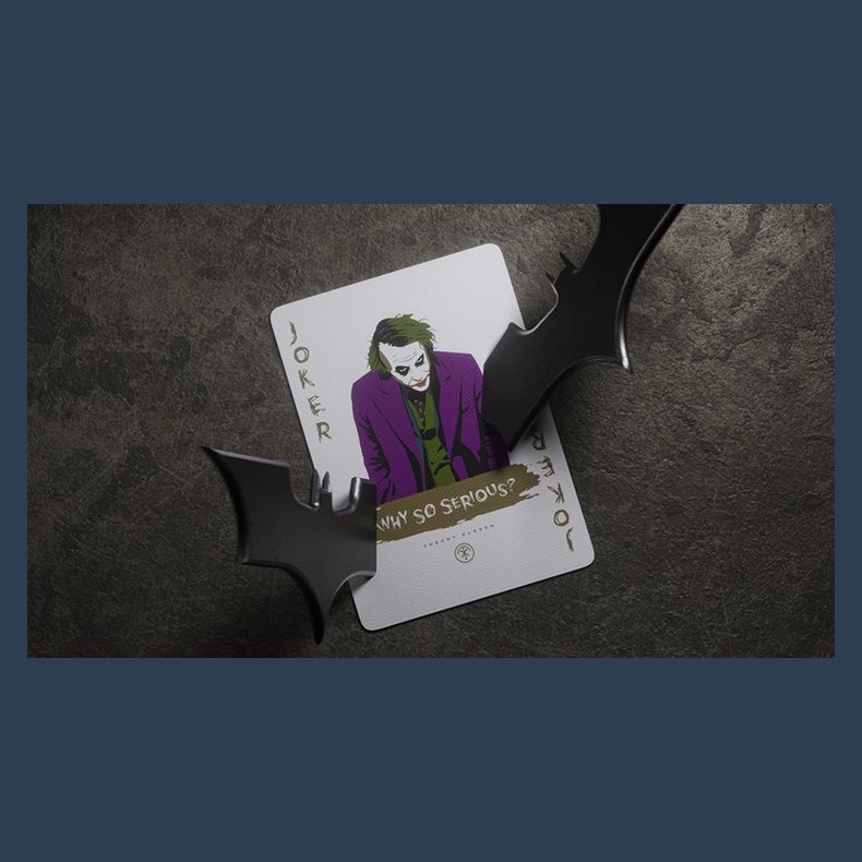 The Dark Knight x Batman Playing Cards by theory11