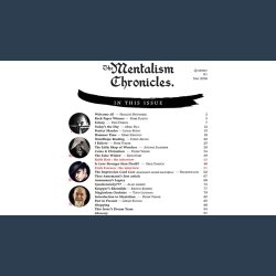 The Mentalism Chronicles Vol. 1