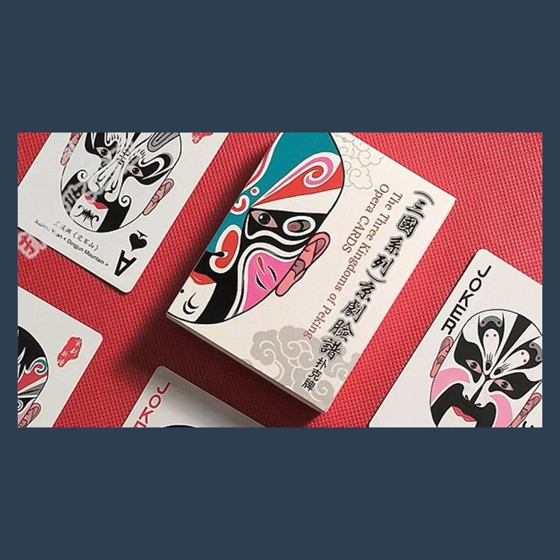 The Three Kingdoms of Peking Opera  Playing Cards
