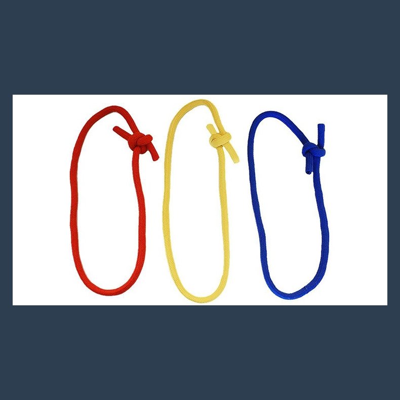 Three Color Linking Ropes by Vincenzo Di Fatta