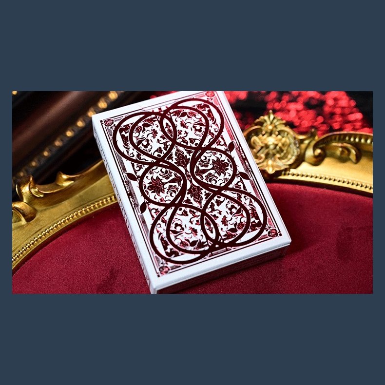 Wars of the Roses (2nd Edition Red Tuck- Gilded ) Playing Cards