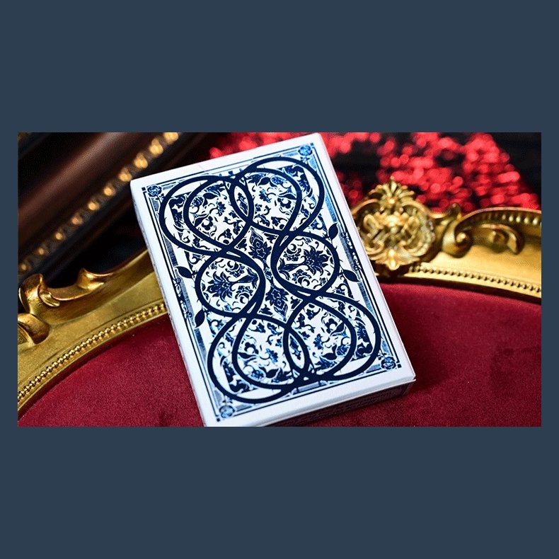 Wars of the Roses (Blue Tuck-2nd Edition Edge-dyed) Playing Cards