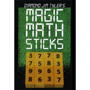 Magic Math Sticks (Wooden) by Diamond Jim Tyler