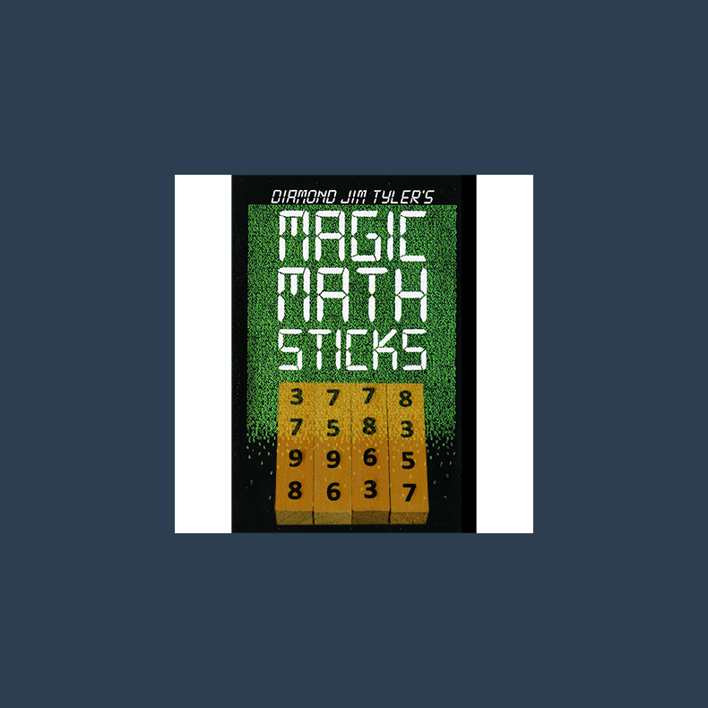 Magic Math Sticks (Wooden) by Diamond Jim Tyler