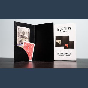 XL Z Fold Wallet (Magnetic Locking) by Murphy's Magic