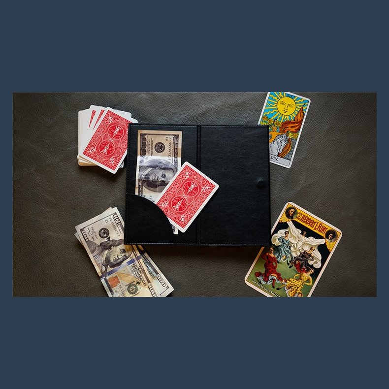 XL Z Fold Wallet (Magnetic Locking) by Murphy's Magic
