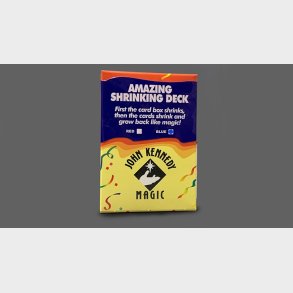 Amazing Shrinking Deck RED by John Kennedy Magic