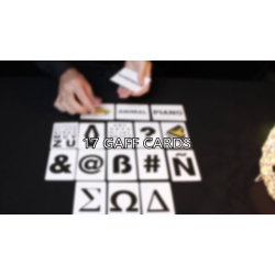 Bicycle Special LETTERS Red Playing Cards (plus 10 Online Effect