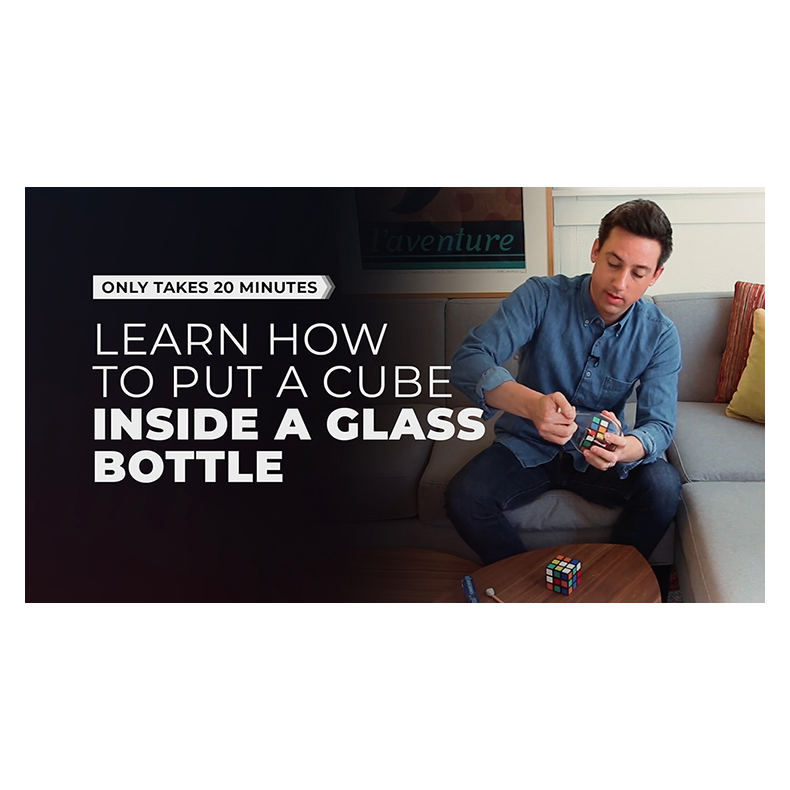 Cube in Bottle Project by Taylor Hughes and David Stryker