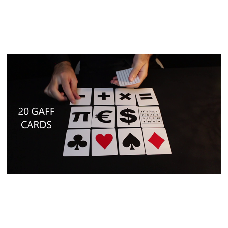 Bicycle Special NUMBERS Blue Playing Cards (plus 11 Online Effects)