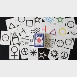 Bicycle Special ESP Blue Playing Cards (plus 15 Online Effects) 